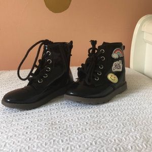 Girls shoes, Carter’s high tops.